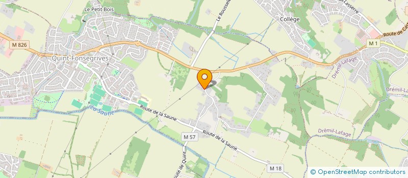 localisation de l'entreprise SKOR ABLOC  QUINT-FONSEGRIVES