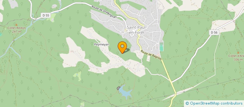 localisation de l'entreprise SKORPIOS à SAINT-PAUL-EN-FORET