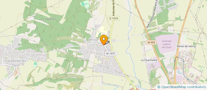 localisation de l'entreprise SKOWRONEK-CANTON  AHUY