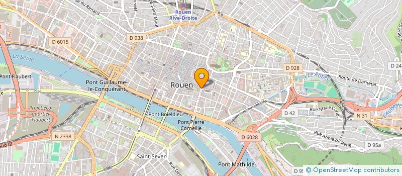 localisation de l'entreprise SKP à ROUEN