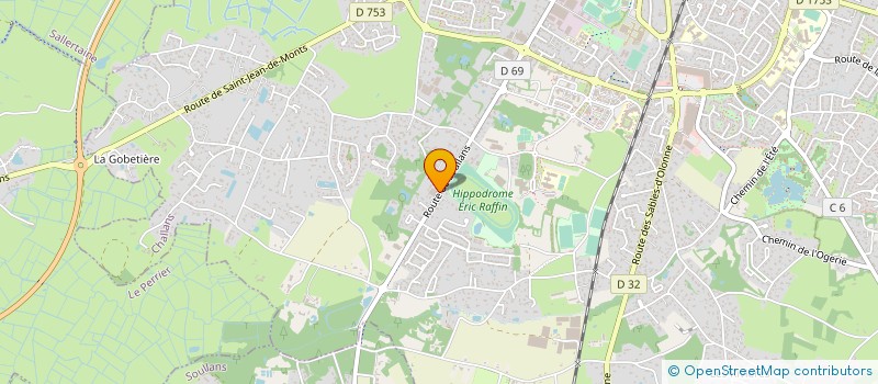 localisation de l'entreprise SKP à CHALLANS