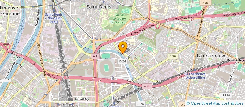 localisation de l'entreprise SKR BAT à SAINT-DENIS