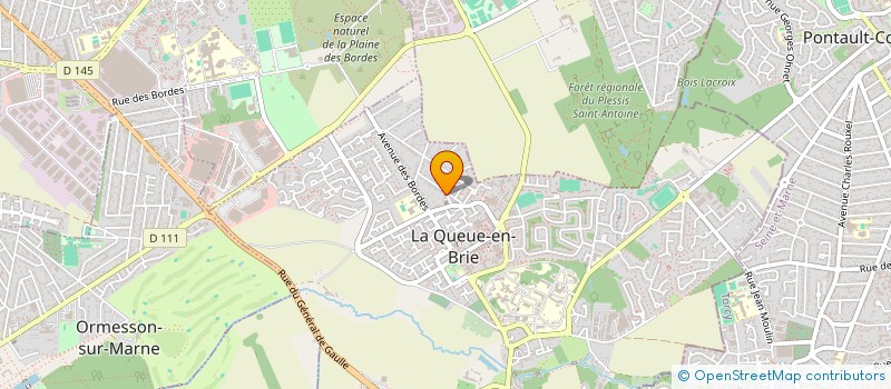 localisation de l'entreprise SKR IMMOBILIER  LA QUEUE-EN-BRIE