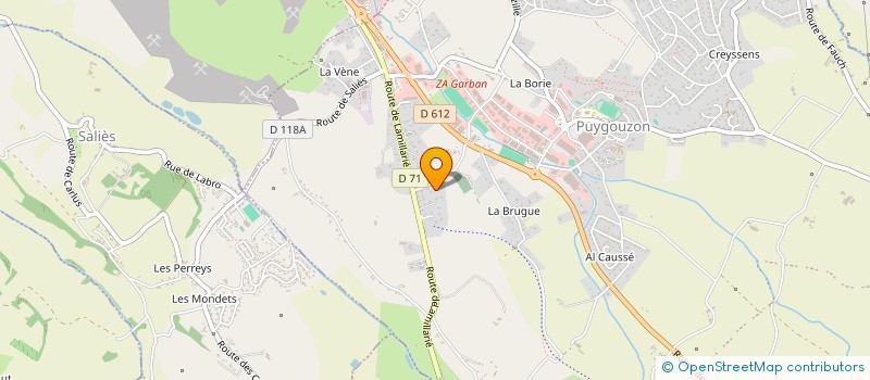 localisation de l'entreprise SKRACINGMOTO  PUYGOUZON