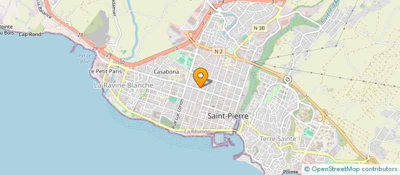 localisation de l'entreprise SKROLL  SAINT-PIERRE