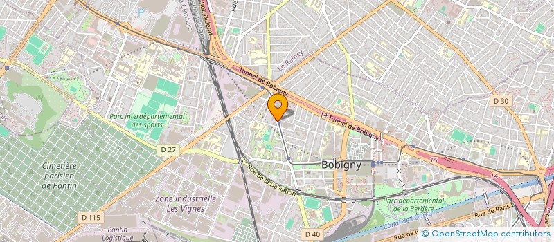 localisation de l'entreprise SKS à BOBIGNY