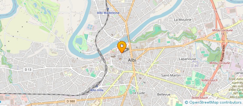 localisation de l'entreprise SKS à ALBI