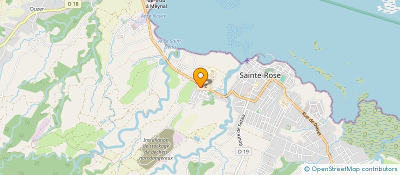 localisation de l'entreprise SKS ANTILLES  SAINTE-ROSE