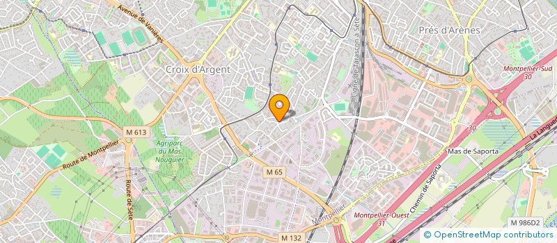 localisation de l'entreprise SKS FOOD  MONTPELLIER