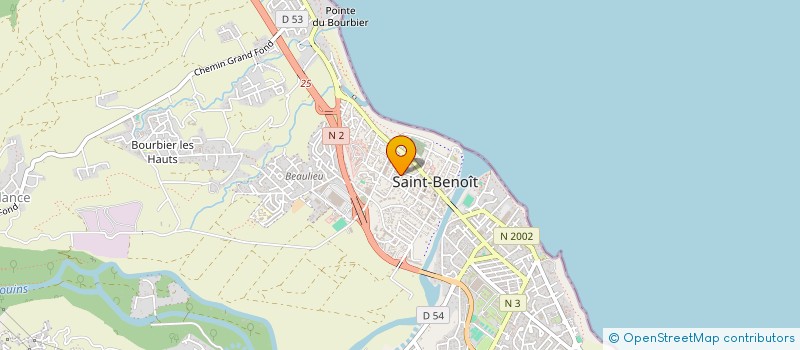 localisation de l'entreprise SKS SHOP  SAINT-BENOIT