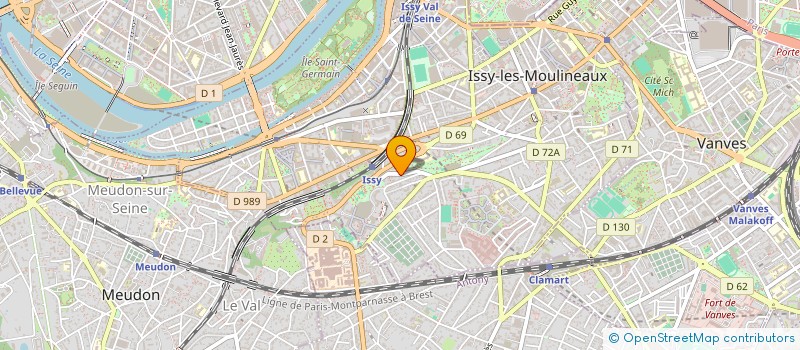 localisation de l'entreprise SKT BUILDING à ISSY-LES-MOULINEAUX