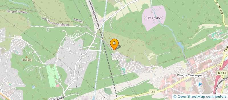localisation de l'entreprise SKT INVEST à LES PENNES-MIRABEAU