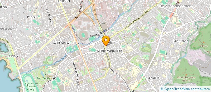 localisation de l'entreprise SKTRANSPORTS à MARSEILLE 9EME