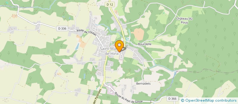 localisation de l'entreprise SKUARE MATEUS  SAINT-MARTIN-DE-HINX