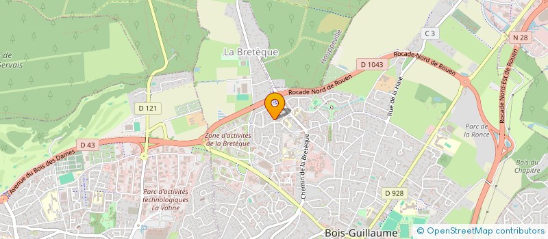 localisation de l'entreprise SKULD à BOIS-GUILLAUME