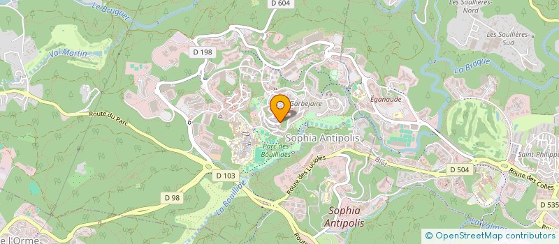 localisation de l'entreprise SKULD UNLIMITED à VALBONNE