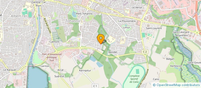 localisation de l'entreprise SKUMEN BREIZ à VANNES