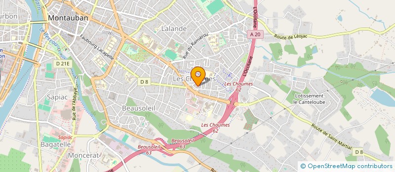 localisation de l'entreprise SKW CARRELAGE  MONTAUBAN