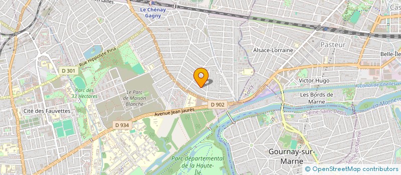 localisation de l'entreprise SKWAT  GAGNY