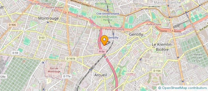 localisation de l'entreprise SKWAT PRODUCTIONS  ARCUEIL