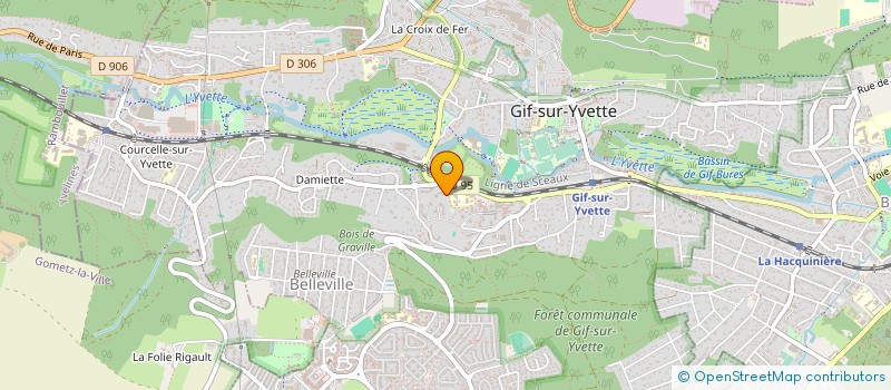 localisation de l'entreprise SKY à GIF-SUR-YVETTE