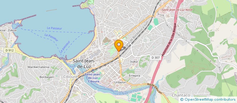 localisation de l'entreprise SKY  SAINT-JEAN-DE-LUZ