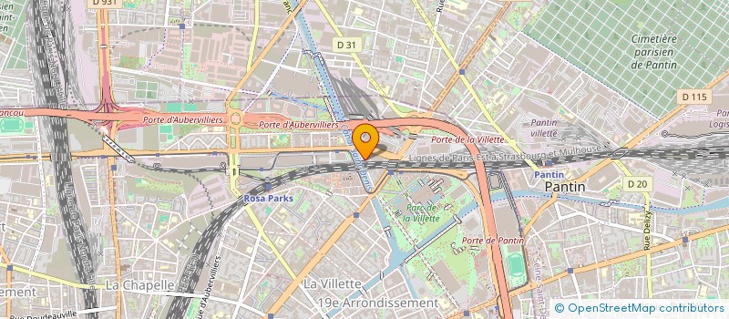 localisation de l'entreprise SKY  PARIS