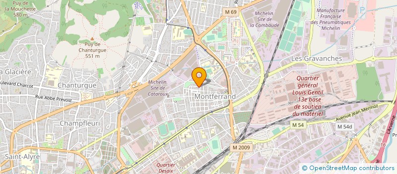 localisation de l'entreprise SKY BOUTIQUE  CLERMONT-FERRAND