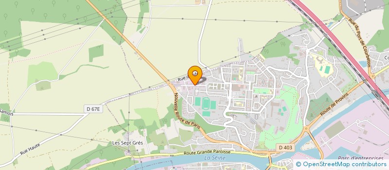 localisation de l'entreprise SKY BUILDING  MONTEREAU-FAULT-YONNE