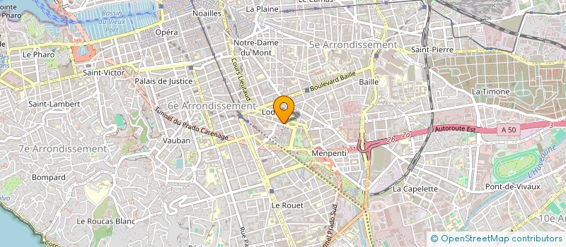 localisation de l'entreprise SKY CONNECT  MARSEILLE