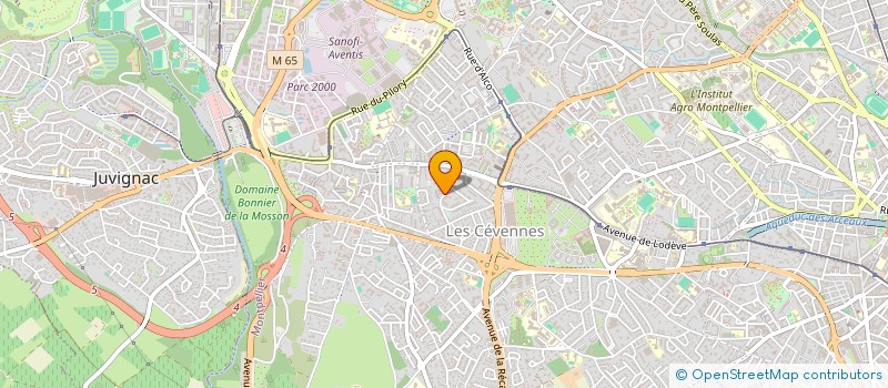localisation de l'entreprise SKY CONSTRUCTION à MONTPELLIER