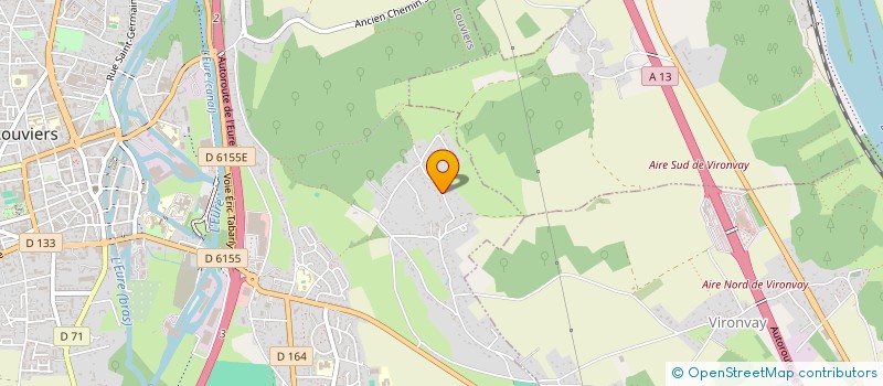 localisation de l'entreprise SKY DPS SARL  LOUVIERS