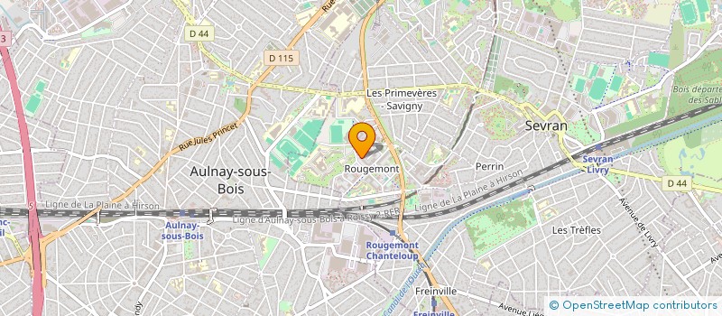 localisation de l'entreprise SKY DRIVE à SEVRAN