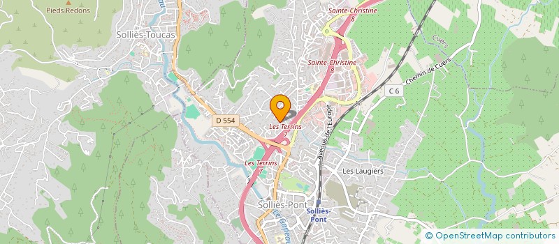 localisation de l'entreprise SKY DRONE VISION  SOLLIES-PONT