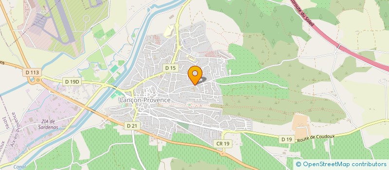 localisation de l'entreprise SKY GROUPE  LANCON-PROVENCE