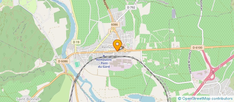 localisation de l'entreprise SKY IMMO  REMOULINS