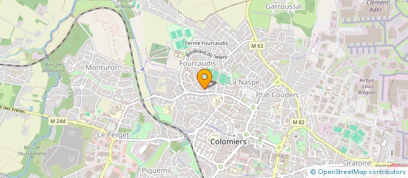 localisation de l'entreprise SKY-L à COLOMIERS