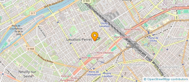 localisation de l'entreprise SKY LIFT SERVICES SARL à LEVALLOIS-PERRET