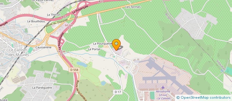 localisation de l'entreprise SKY LIFT SUD  LE CANNET-DES-MAURES