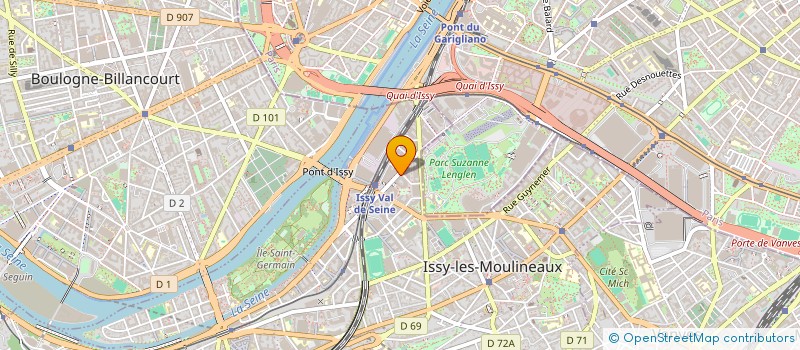 localisation de l'entreprise SKY LIMOUSINES ET SERVICES à ISSY-LES-MOULINEAUX