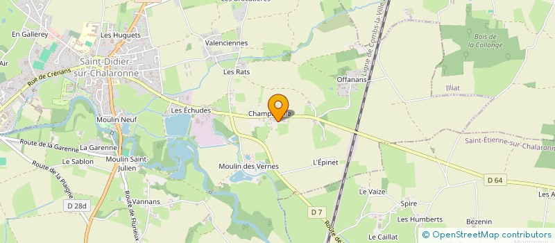 localisation de l'entreprise SKY-LINE FLAT  SAINT-DIDIER-SUR-CHALARONNE