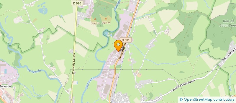 localisation de l'entreprise SKY LOC  AUTUN