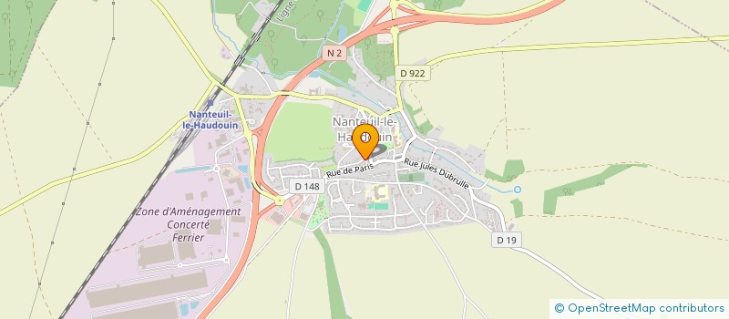 localisation de l'entreprise SKY LOGE  NANTEUIL-LE-HAUDOUIN