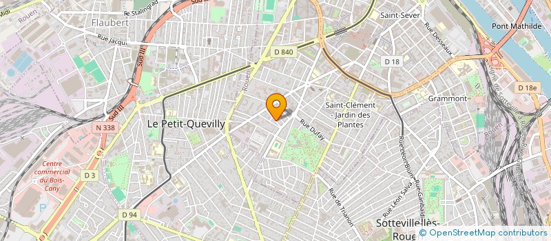 localisation de l'entreprise SKY MANNEQUIN  ROUEN