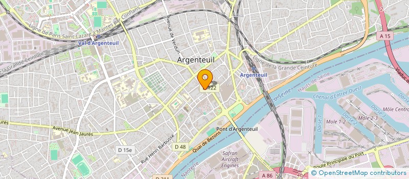 localisation de l'entreprise SKY METALIC  ARGENTEUIL