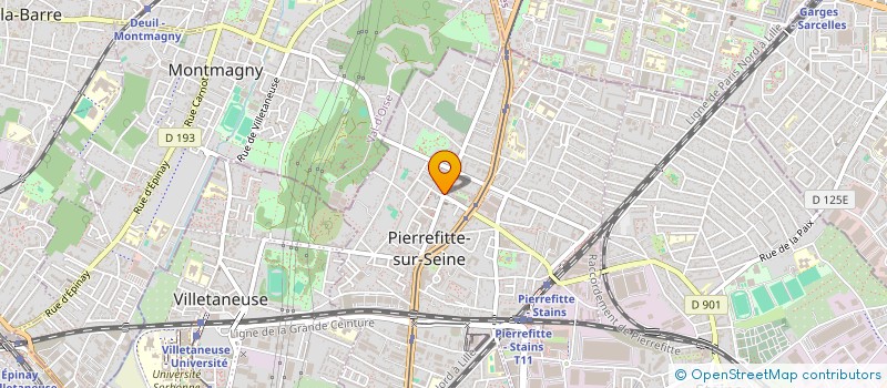 localisation de l'entreprise SKY PARTS  PIERREFITTE-SUR-SEINE