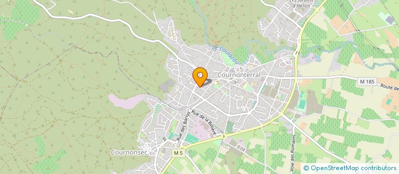 localisation de l'entreprise SKY PROJET  COURNONTERRAL