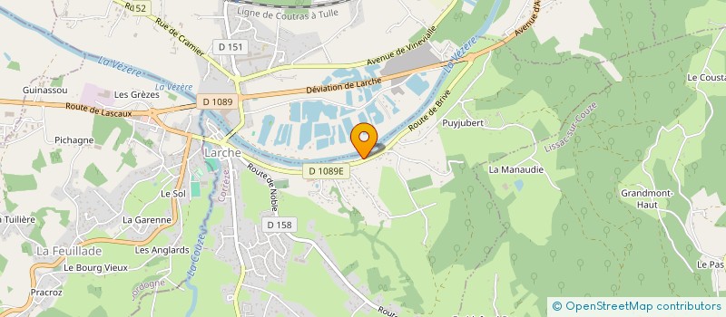 localisation de l'entreprise SKY RECYCLING SOLUTIONS à NESPOULS