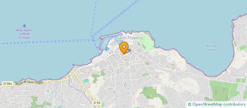 localisation de l'entreprise SKY SEA COMPANY  SAINT-TROPEZ