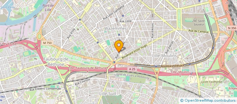 localisation de l'entreprise SKY SHOP à LILLE